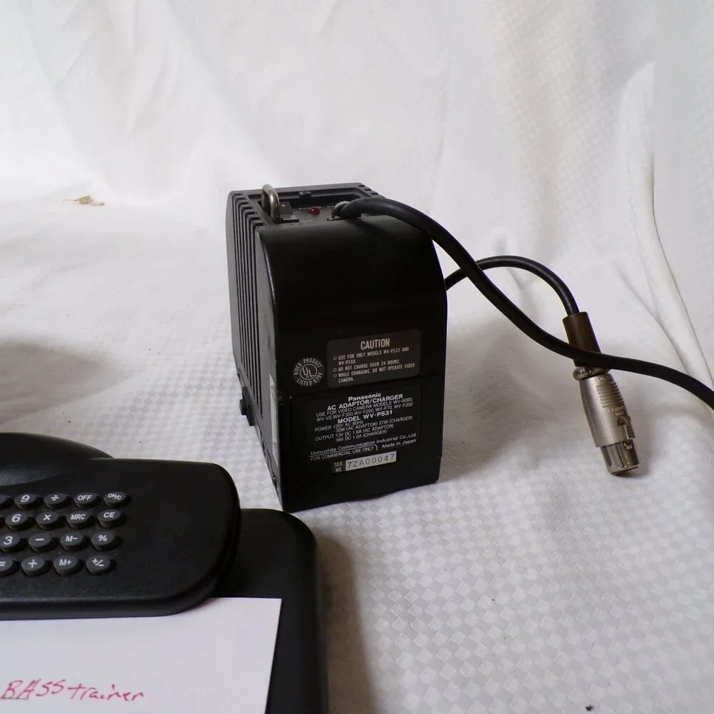 PANASONIC AC ADAPTER WV-PS31 Camera Models WV-6000+Untested